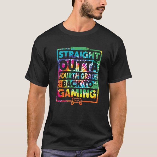 Camiseta Hetero Do 4º Ano De Volta Aos Jogadores T (Frente)