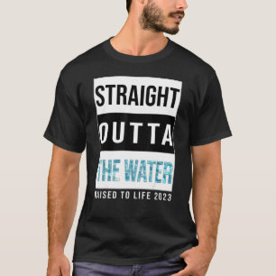 Camiseta Hetero Do Batismo Água 2023 Levantado Para Li
