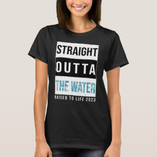 Camiseta Hetero do Batismo Água 2023 Levantado para Li