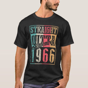 Camiseta Hetero Do Final De Setembro De 1966 Feliz Meu Aniv