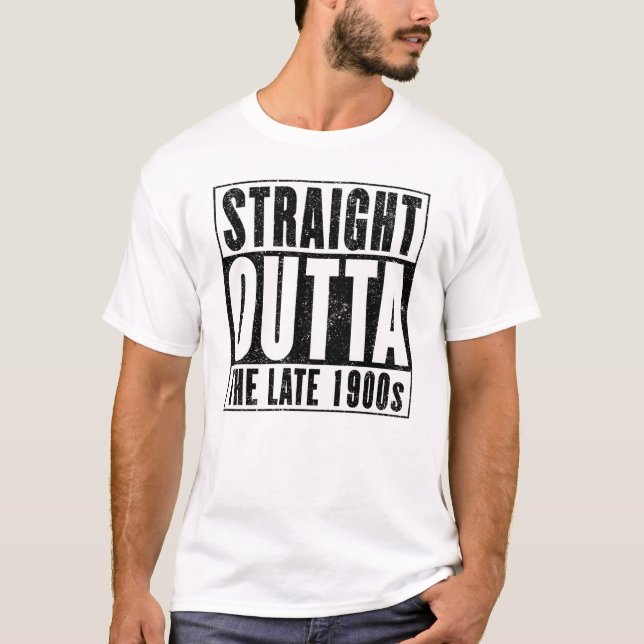Camiseta Hetero Do Final Dos Anos 1900 (Frente)