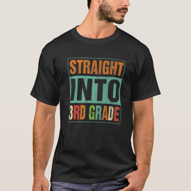 Camiseta Hetero Em Equipe De Terceiro Nível De Volta A S (Frente)