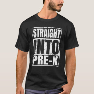Camiseta Hetero Em Pré K Voltar À Escola