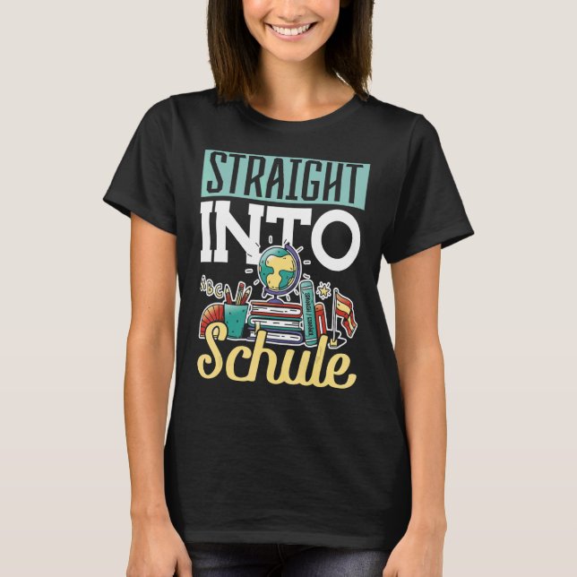 Camiseta Hetero Em Schule Schulkind (Frente)