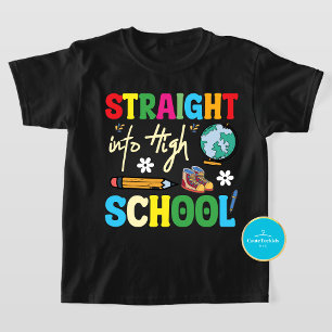 Camiseta Hetero Em Segundo grau De Volta À Escola