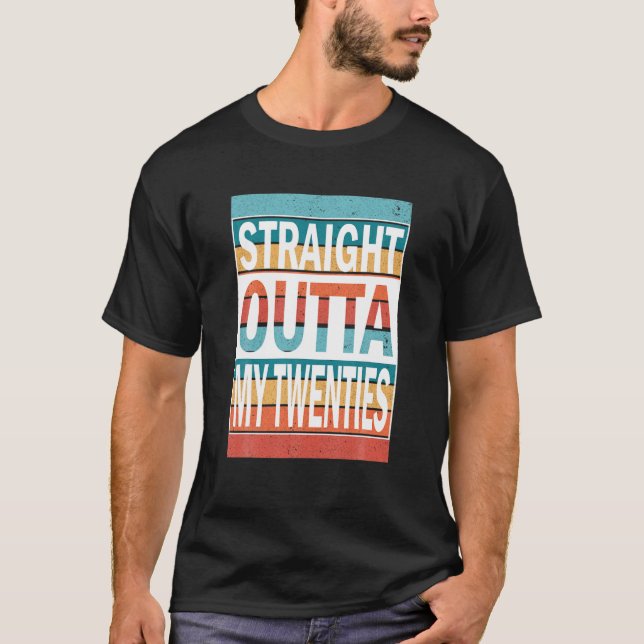 Camiseta Hetero Engraçado Dos Meus Vinte Anos (Frente)