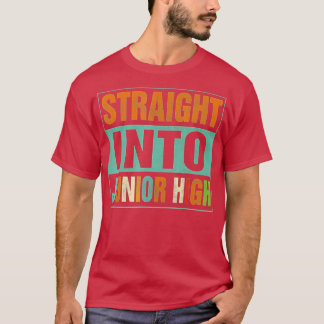 Camiseta Hetero Engraçado No Ensino Secundário De Volta À E