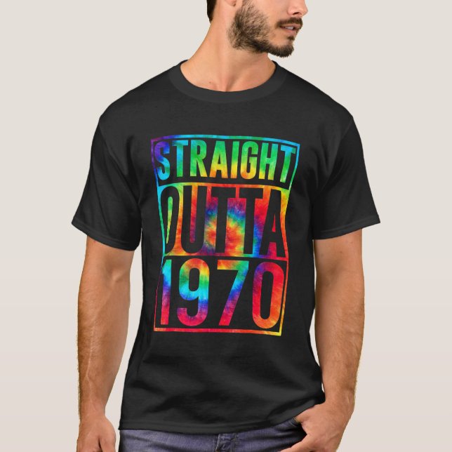 Camiseta Hetero Extraído 1970 Sujo Trinta e 53º Aniversário (Frente)