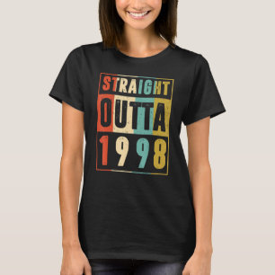 Camiseta Hetero Extraído 1998 Vintage Graphic 24 Anos Antig