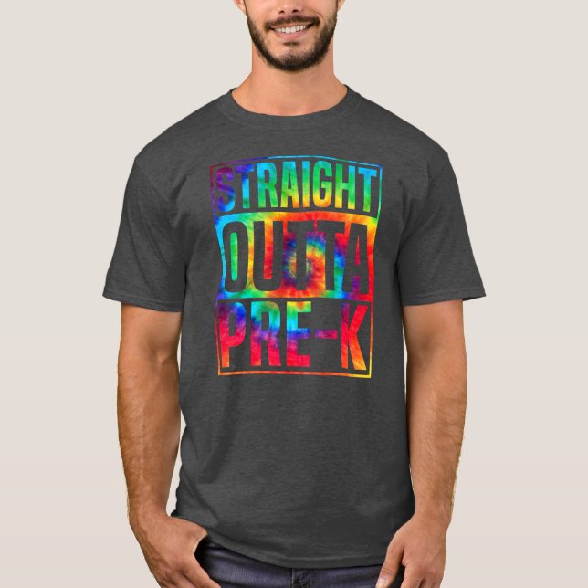 Camiseta Hetero Extraído Antes De K Tie dyp Design Para Hom (Frente)