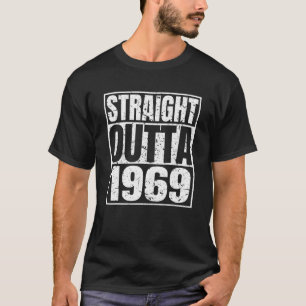 Camiseta Hetero Extraído Em 1969 52º Aniversário Engraçado