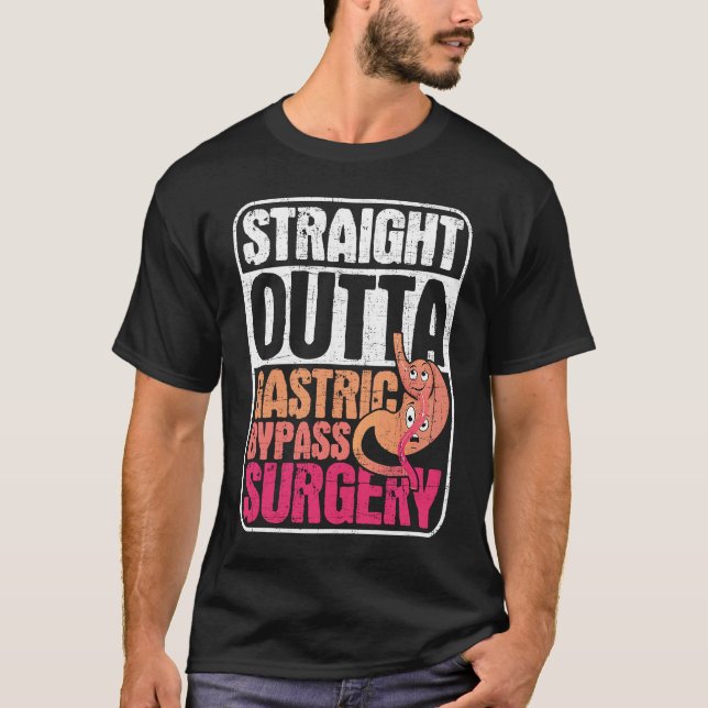 Camiseta Hetero Extraído Gástrico Capa de Cirurgia por Perf (Frente)