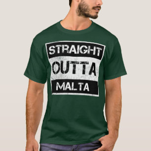Camiseta Hetero Extraído Por Malta Traveler Gift País Expt 