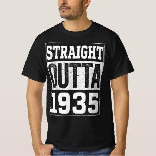 Camiseta Hetero Fora 1935, Presente De Aniversário Feliz D