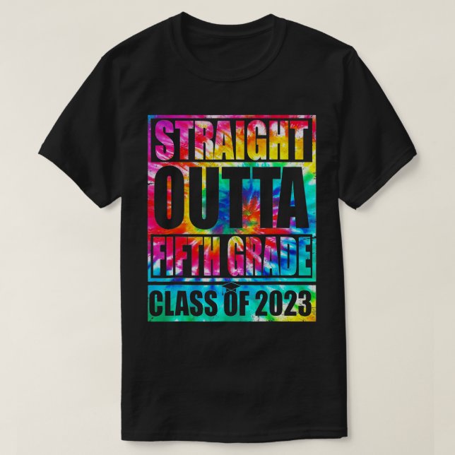 Camiseta Hetero Fora Da 5A Classe 5 De Gradu 2023 (Frente do Design)