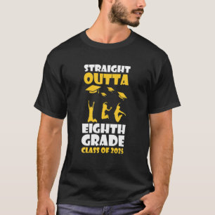 Camiseta Hetero Fora Da 8ª Classe De Graduação 2025