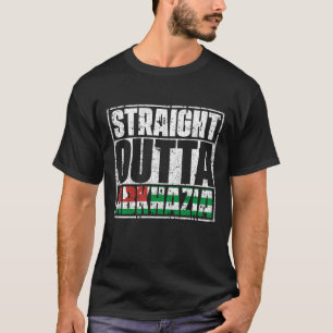 Camiseta Hetero fora da Abcásia Sinalizador