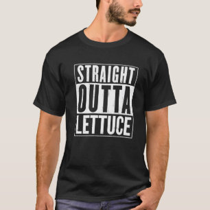 Camiseta Hetero Fora Da Alface Vintage Engraçado