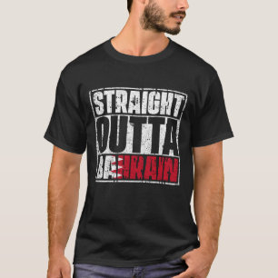 Camiseta Hetero fora da Bandeira do Bahrein