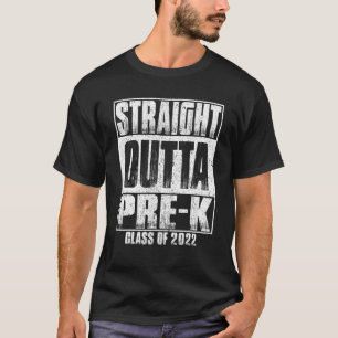Camiseta Hetero Fora Da Classe De Graduação Escolar Pré-