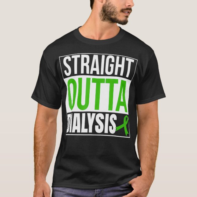 Camiseta Hetero Fora Da Diálise Doença Renal Doente Diversã (Frente)