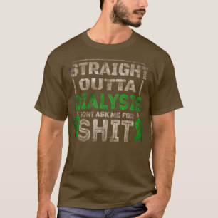 Camiseta Hetero Fora da Diálise Doente Hilário Piada