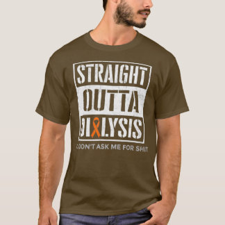 Camiseta Hetero Fora da Diálise Doente Hilário Piada