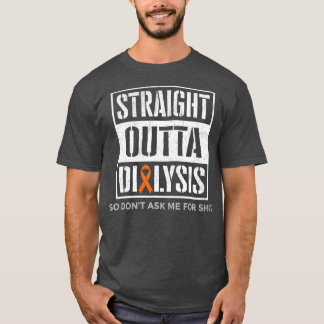 Camiseta Hetero Fora da Diálise Doente Hilário Piadas