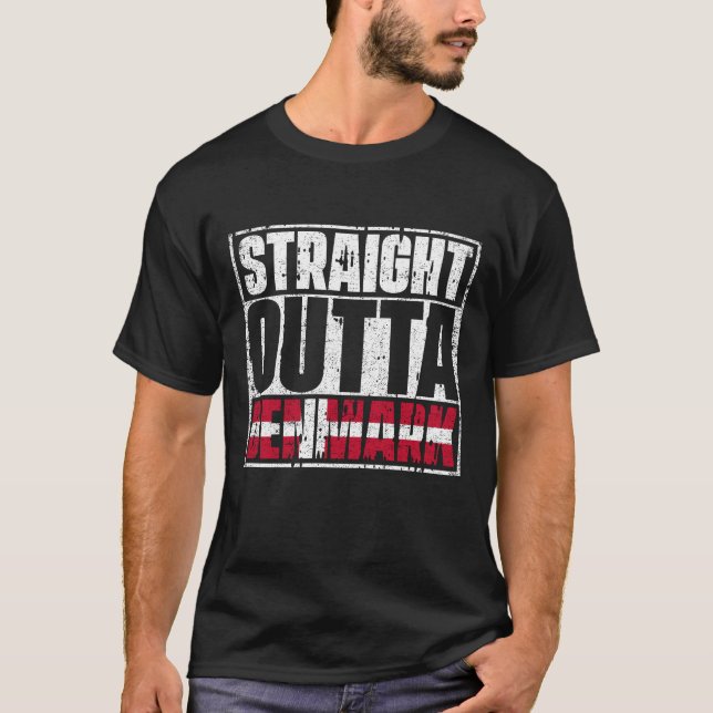 Camiseta Hetero fora da Dinamarca (Frente)