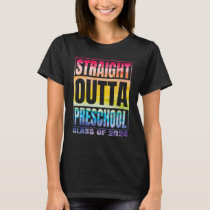 Camiseta Hetero Fora da Escola de Pré-Escolas Classe 2024