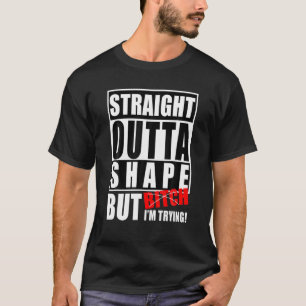 Camiseta Hetero fora da forma, mas estou tentando Malhação