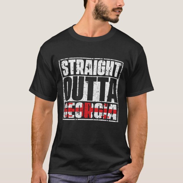 Camiseta Hetero fora da Geórgia (Frente)