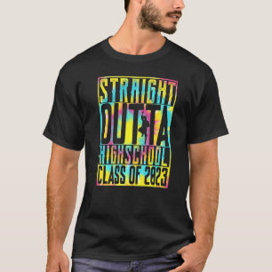 Camiseta Hetero Fora Da Graduação Do Segundo grau 2023 Dela