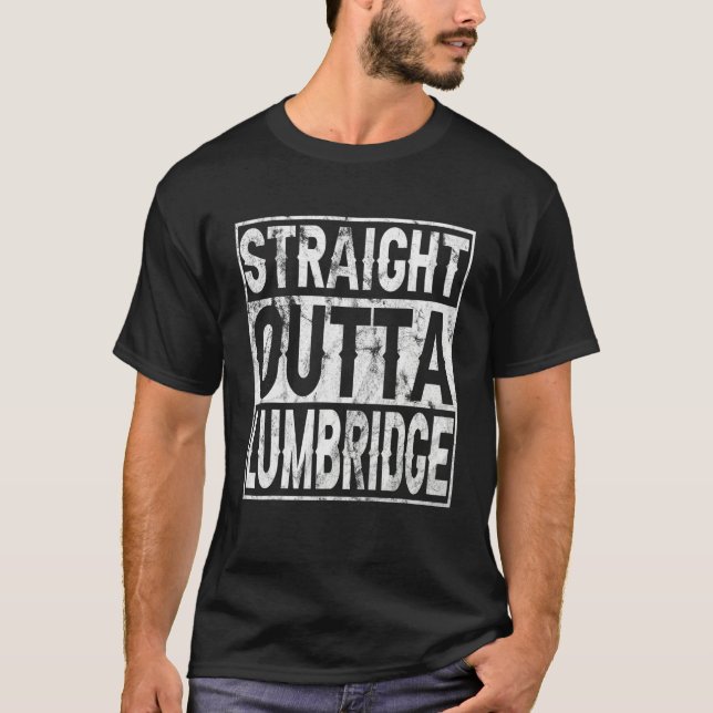 Camiseta Hetero fora da Lumbridge - Figurino (Frente)