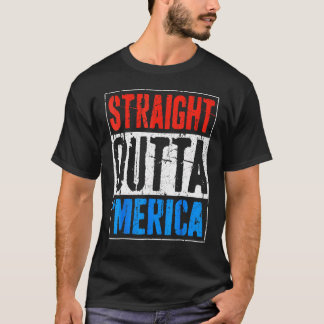 Camiseta Hetero fora da Merica T- 4 de julho