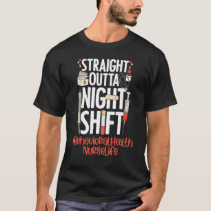 Camiseta Hetero Fora da Noite Enfermeiro Enfermeiro Comport