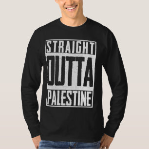 Camiseta Hetero fora da Palestina Palestina Gaza Israel L