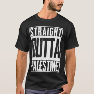 Camiseta Hetero fora da Palestina Palestina Gaza Israel L