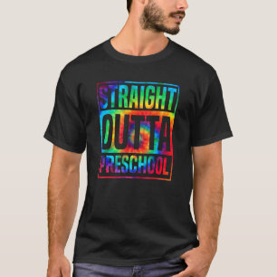 Camiseta Hetero Fora Da Pré-Escola Corante Para Homens Mulh
