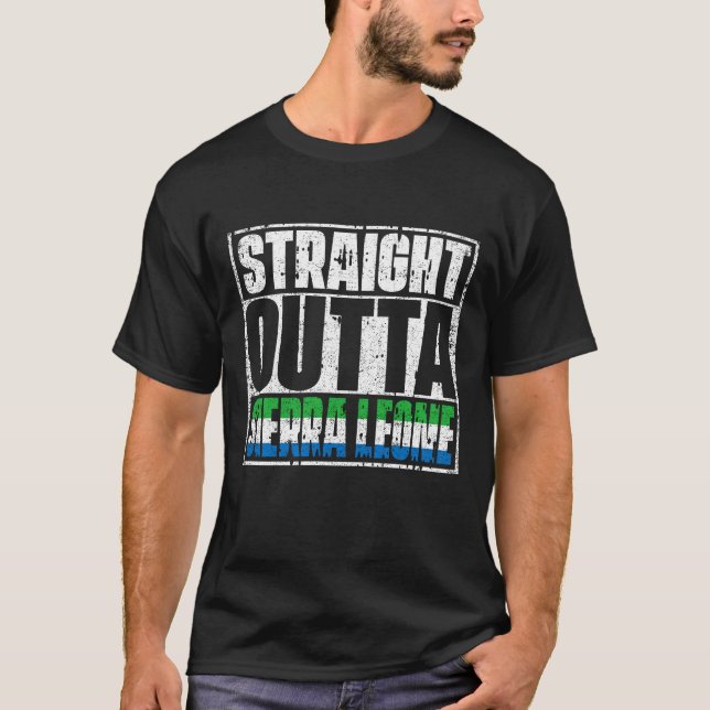 Camiseta Hetero Fora da Serra Leoa (Frente)