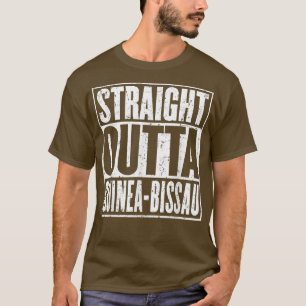 Camiseta Hetero Fora Da Vintagem Da Guiné Bissau