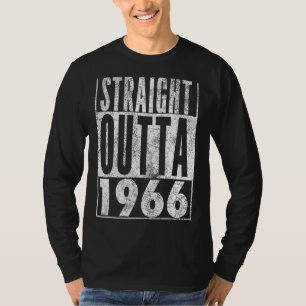 Camiseta Hetero Fora De 1966 56º Aniversário De 56 Anos