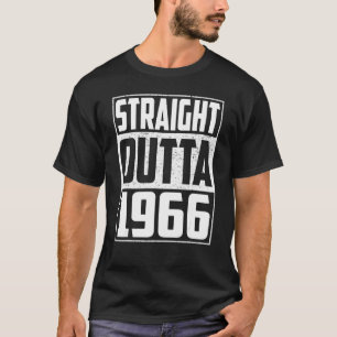 Camiseta Hetero fora de 1966 56º Aniversário Vintage Men &
