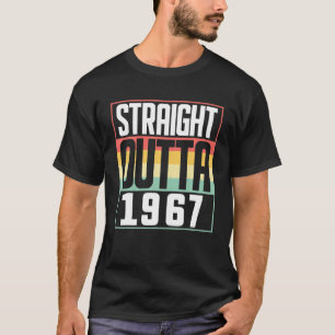 Camiseta Hetero Fora De 1967 55º Aniversário Homens De 55