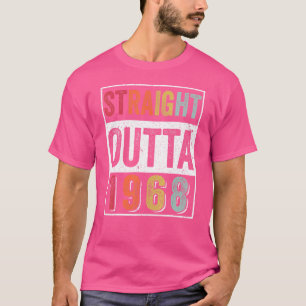 Camiseta Hetero Fora De 1968 54 Anos Vintage 1968 Clas
