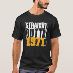 Camiseta Hetero Fora de 1971 Brincadeira de Aniversário