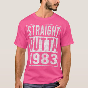 Camiseta Hetero Fora De 1983, Nascer Divertido Em Dificulda