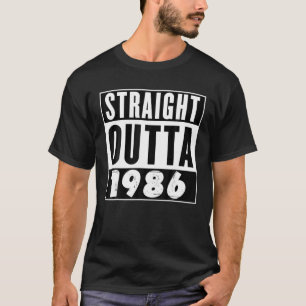 Camiseta Hetero fora de 1986 Presente de Aniversário