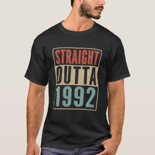 Camiseta Hetero Fora De 1992 aniversário de 30 anos Gag Nas