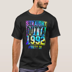 Camiseta Hetero fora de 1992 suja 30 aniversário de 30 anos